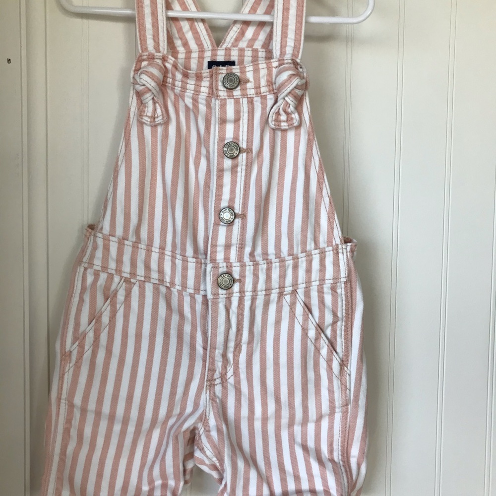 Gap Demin stripped overalls